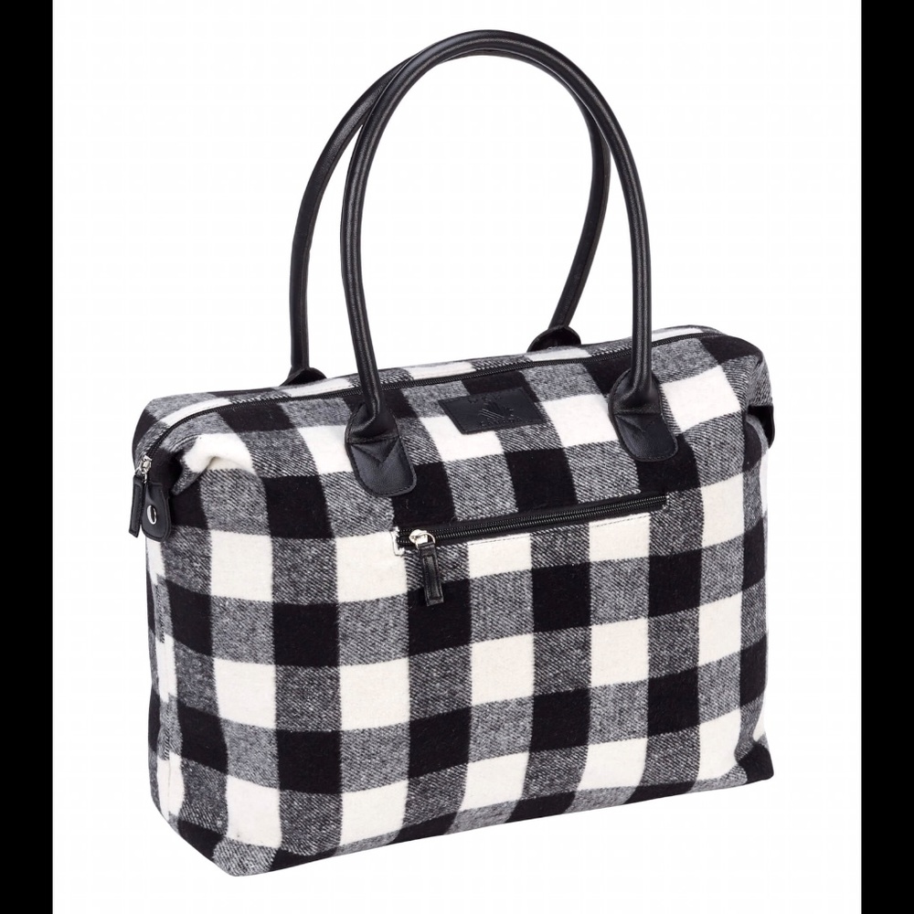 🌟Buffalo Check Weekender Bag - Picture 3 of 4